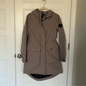 DKNY Tan Rain Coat
